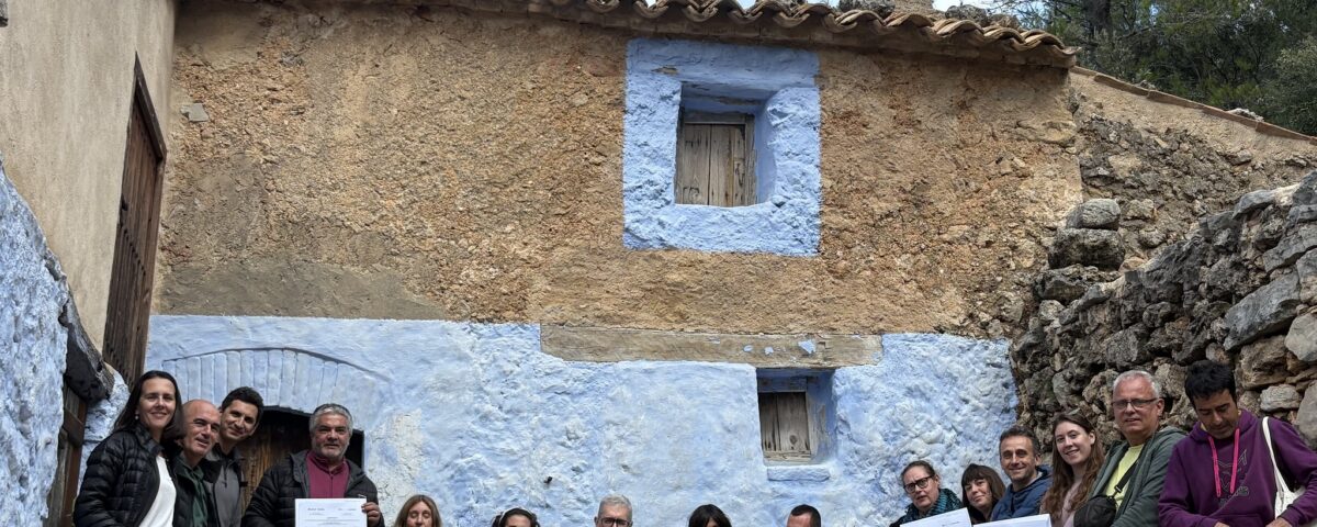 Grup d'alumnes de la 3a edició del Curs de guies del Mas de Burot